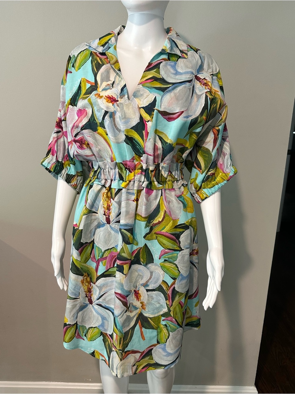 Emily McCarthy floral dress